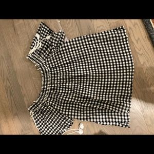 Loft Gingham Top